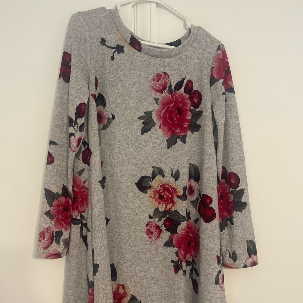 DRY GOODS | Floral sweater dress - Picture 2 of 4